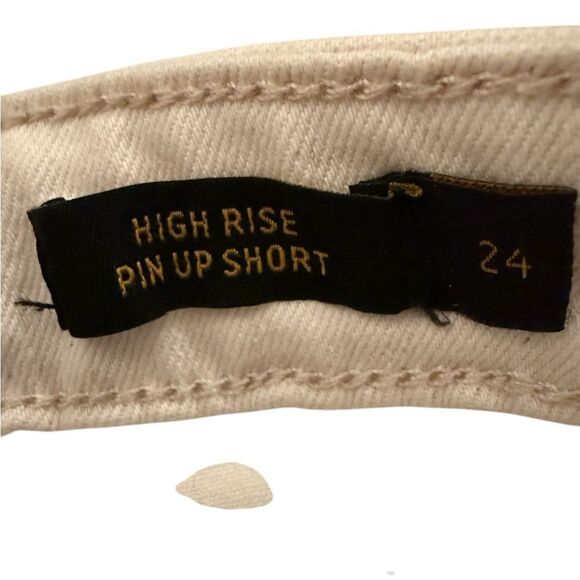 Free People Lee Bone Shorts 24 BNWT Non Smoking Bone Colored - Picture 8 of 9